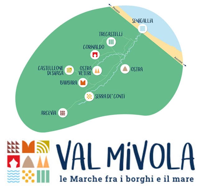 Val Mivola Karte mit Logo